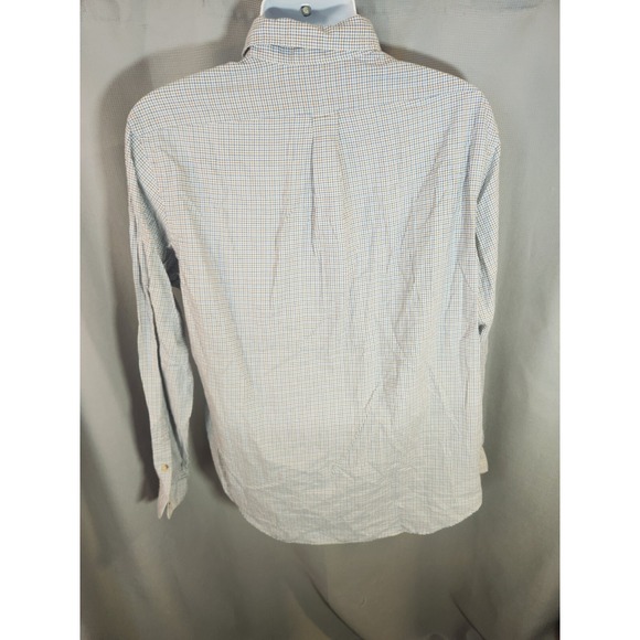 Ralph Lauren Shirt Mens XL Blue Long Sleeve Button Up Classic Fit Plaid - Picture 2 of 8